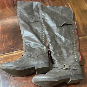 Stylish Brown Knee-High Boots